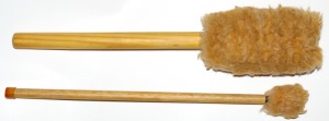 bass drum mallets made at home